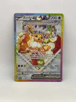 Pokemon TCG Eevee EX SVP 174 Black Star Promo Prismatic Evolutions - LP+ - Image 1