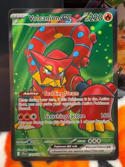 Volcanion EX 171/159 Full Art Ultra Rare Pokemon TCG S&V Journey Together NM - Image 5