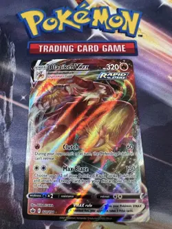 Blaziken VMAX 21/198 Pokemon TCG Chilling Reign Ultra Rare Full Art Foil NM - Image 1