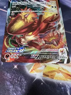 Blaziken VMAX 21/198 Pokemon TCG Chilling Reign Ultra Rare Full Art Foil NM - Image 5