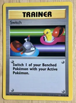 Pokemon SWITCH - 95/102 - Base Set - Image 1