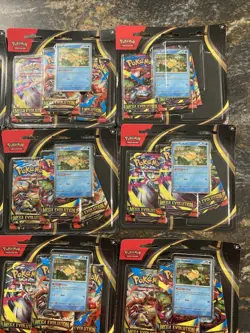 Pokemon Mega Evolution 3 Pack Blister [Psyduck] X12 Sealed Booster Box Quantity - Image 3