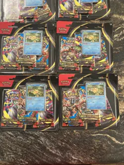 Pokemon Mega Evolution 3 Pack Blister [Psyduck] X12 Sealed Booster Box Quantity - Image 4