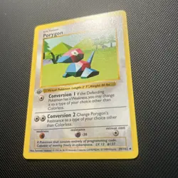 1999 Pokemon Base Set Porygon 39/102 1st Edition Shadowless MINT - Image 2