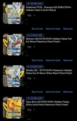 Pokemon Card Lot Request For Lowcg2 - Image 1