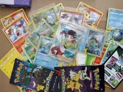 25+ Pokemon Cards -Base, 6 Holo, Trick or Trade Packs, 2021 Happy Meal Boxes - Image 3