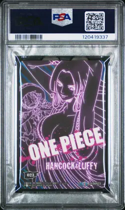 ONE PIECE BOA HANCOCK LUFFY 2011 JP CARAMEL POPCORN 023 PSA 9 MINT CARD - Image 2