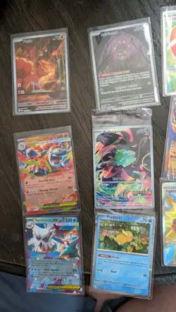 2025 Pokemon Mega Evolutions Card Lot. Illustration Rares, Bulbasaur Sealed Ect. - Image 2