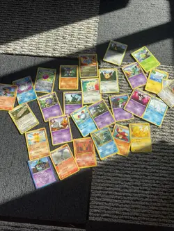 Lot of Random Pokemon Cards - Image 1