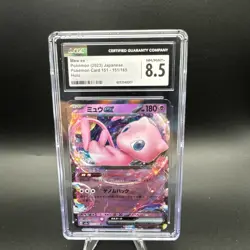 Mew ex Pokemon Card 151/165 CGC 8.5 Holo Japanese 2023 - Image 1