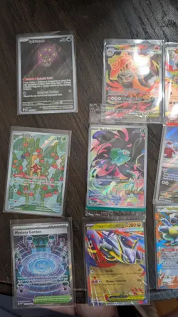 2025 Pokemon Mega Evolutions Card Lot. Illustration Rares, Bulbasaur Sealed Ect. - Image 2