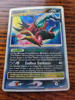 LP Darkrai Lv. X DP19 - Diamond and Pearl Holo Black Star Promo - Pokemon Card - Image 1