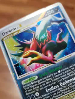 LP Darkrai Lv. X DP19 - Diamond and Pearl Holo Black Star Promo - Pokemon Card - Image 3