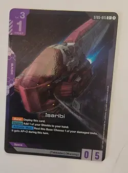 Gundam Card Game Isaribi C+ Alternate Art St05 - Image 1