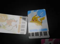 Pokemon Music Musical Note Card 2015 x3 Pikachu Pichu Raichu #3563 - Image 4
