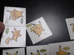 Pokemon Card Daiichi Bread Promo Sticker Pikachu x15 SET #4625 - Image 2