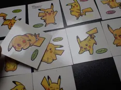 Pokemon Card Daiichi Bread Promo Sticker Pikachu x15 SET #4625 - Image 4