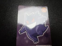 Pokemon Bandai Namco Amusement Mega Get Card Gengar Haunter Gastly #5118 VG/LP - Image 2