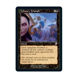 WOTC MtG Time Spiral: Remastered Liliana's Triumph (S) (Foil) NM - Image 1