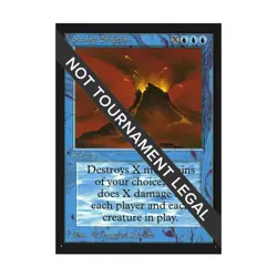 WOTC MtG International Ed. Volcanic Eruption (U) NM - Image 1