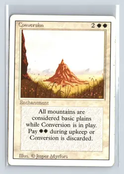 CONVERSION - MTG Magic the Gathering Card - Revised - Uncommon - Image 1