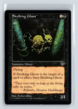 SKULKING GHOST - MTG Magic the Gathering Card - Mirage - Common - Image 1