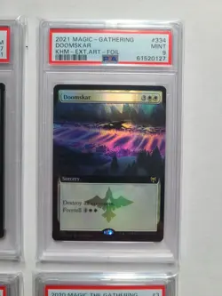 MTG Lot of 4 PSA Graded Cards City of Solitude, Doomskar, Nahiri, Greatshark - Image 4