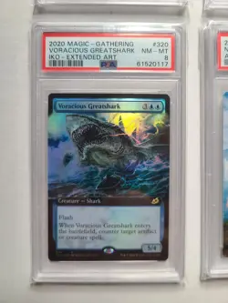 MTG Lot of 4 PSA Graded Cards City of Solitude, Doomskar, Nahiri, Greatshark - Image 5