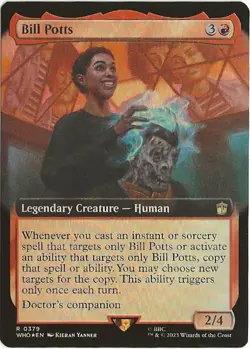 Bill Potts 379 Rare MTG Universes Beyond: Doctor Who NM/M BBC - Image 1