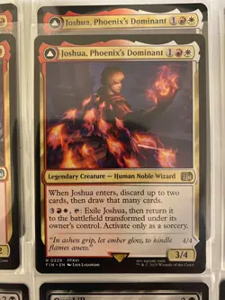 MTG FINAL FANTASY - Joshua, Phoenix / Ardyn /Ninja Blades Graveyard Combo Deck - Image 3