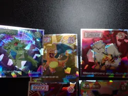Pokemon Wafer Promo Holo Sticker x9 Charizard Tyranitar Arcanine etc #4683 - Image 4