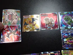 Pokemon Wafer Promo Holo Sticker x9 Charizard Tyranitar Arcanine etc #4683 - Image 5