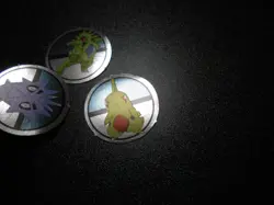 Pokemon Magazine Promo Ginpika Himitsu Mini Card x3 Tyranitar Evolutions #2982 - Image 5