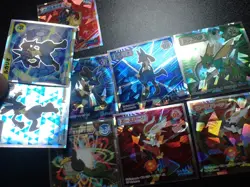 Pokemon Wafer Promo Holo Sticker x9 Lucario Scyther Cinderace etc #4664 - Image 3