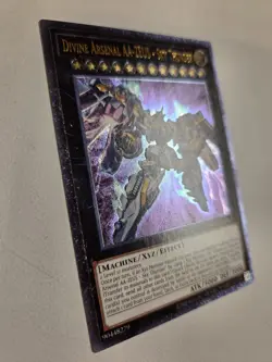 Divine Arsenal AA-ZEUS Sky Thunder (UTR) OP18-EN002 Ultimate Rare Yugioh Mint - Image 2