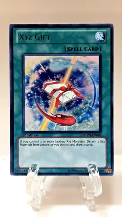 Xyz Gift (Ultra Rare) PHSW-EN049 1st Edition Yugioh LP - Image 1