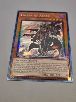 NM - Fallen of Albaz - RA01-EN021 - Collector's Rare - 1st Edition YuGiOh - Image 1