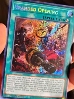 Yugioh Branded Opening Secret Rare RA03-EN070 1st Edition - Image 3