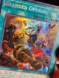Branded Opening MP22-EN155 Prismatic Secret Rare Near Mint 1st Edition YuGiOh - Image 3