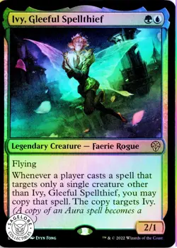 MTG Ivy, Gleeful Spellthief | NM Foil | Dominaria United (DMU) - Image 1