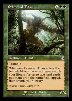 Primeval Titan (TSR 365) Near Mint - MTG single - Image 1