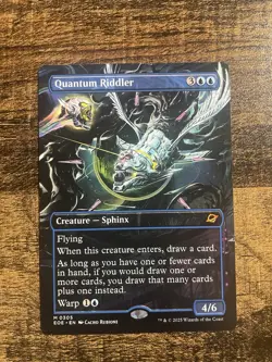 Quantum Riddler - #305 Mythic (Borderless) Edge of Eternities - Mtg - Image 1