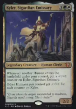 Kyler, Sigardian Emissary - Commander: Innistrad: Midnight Hunt: #4 Nm R236 - Image 1