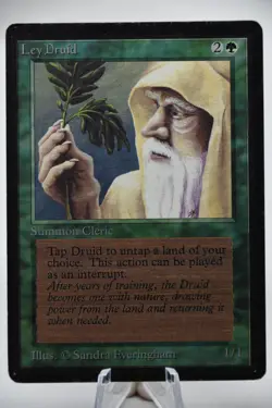 Ley Druid - Beta Edition - MP - Magic the Gathering - Image 1