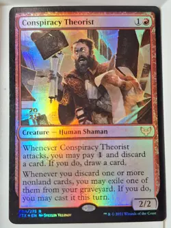Conspiracy Theorist - FOIL - Strixhaven - Magic the Gathering MTG Nice! - Image 1