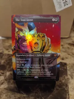 The Soul Stone (Borderless) Marvel's Spider-Man Foil - Image 1