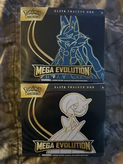 ✅ Pokemon TCG Mega Evolution Elite Trainer Box ETB Pair Set of 2 ETB - Image 1
