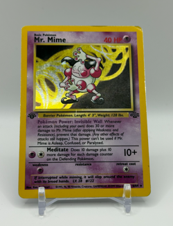Pokemon TCG Jungle Mr. Mime 6/64 Holo 1st Edition - Image 1