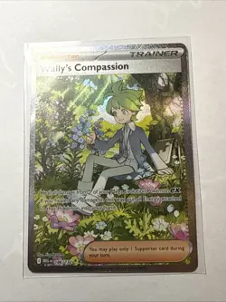Wally's Compassion 186/132 Pokemon Mega Evolution SIR Near Mint / Mint - Image 1