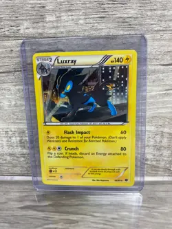 Pokemon TCG Luxray Next Destinies 46/99 Holo Rare LP Card - Image 1